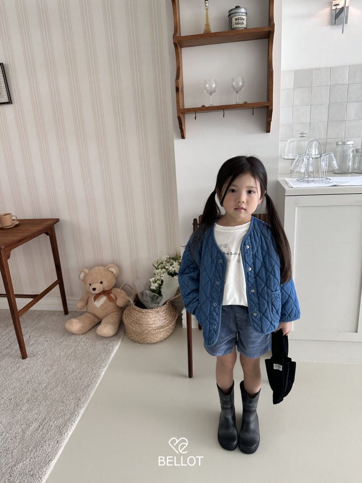 Bellot - Korean Children Fashion - #kidsshorts - Smiling Tee - 9