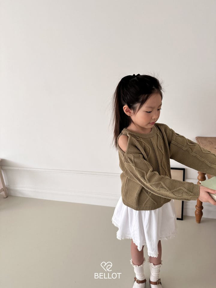 Bellot - Korean Children Fashion - #magicofchildhood - Shoulder Knit - 9
