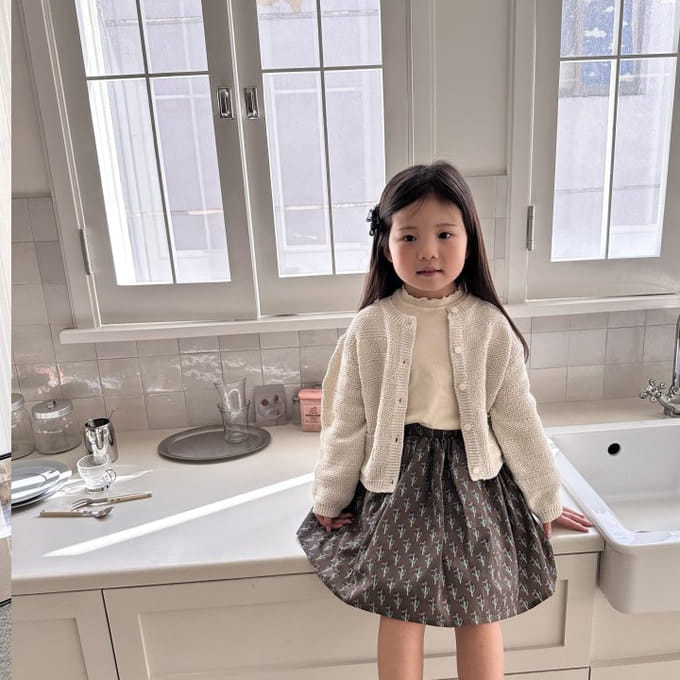 Bellot - Korean Children Fashion - #minifashionista - Sharon Preal Cardigan