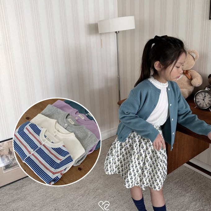 Bellot - Korean Children Fashion - #prettylittlegirls - Pony Cardigan