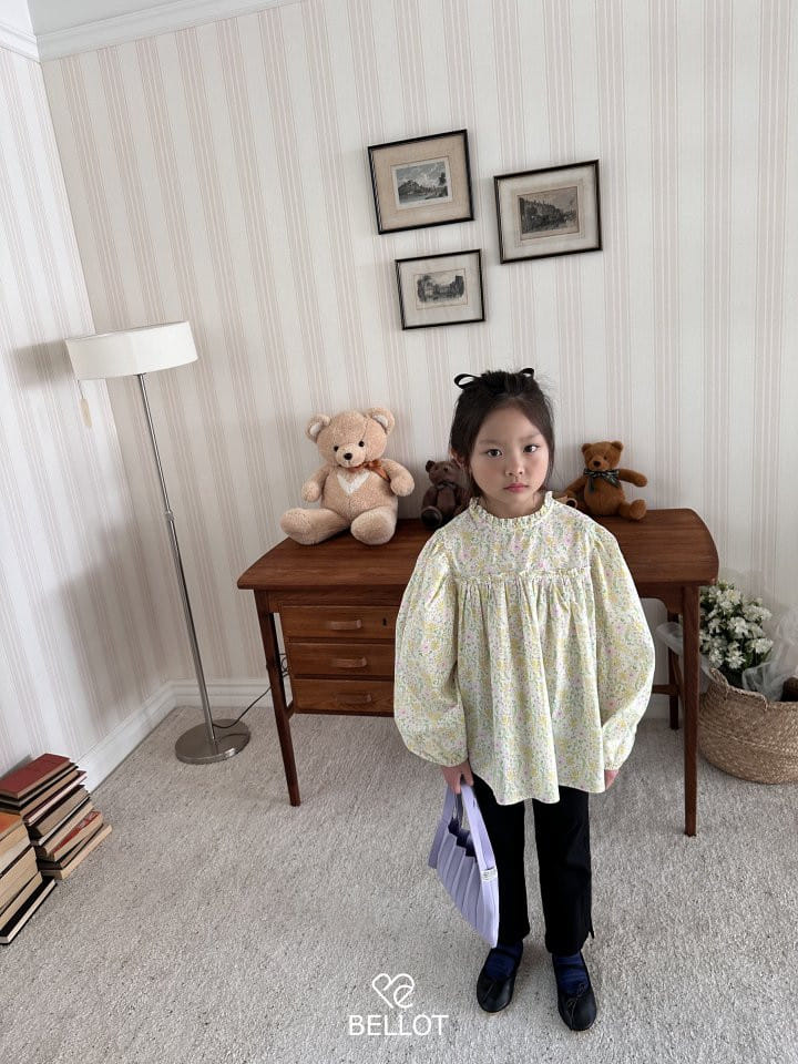 Bellot - Korean Children Fashion - #prettylittlegirls - Rudy Flower Blouse - 2