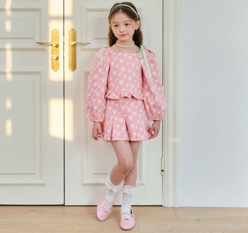 Berry Berry - Korean Children Fashion - #childofig - Pe Sha Top Bottom Set - 5