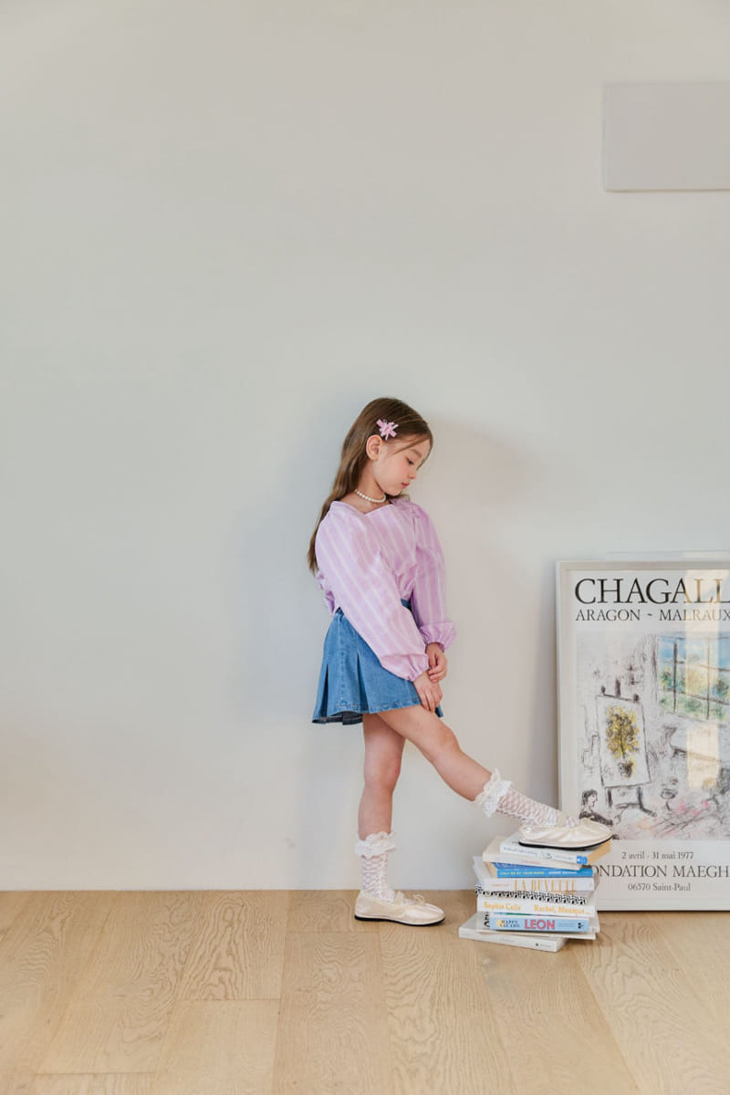 Berry Berry - Korean Children Fashion - #designkidswear - Denim Skirt - 2