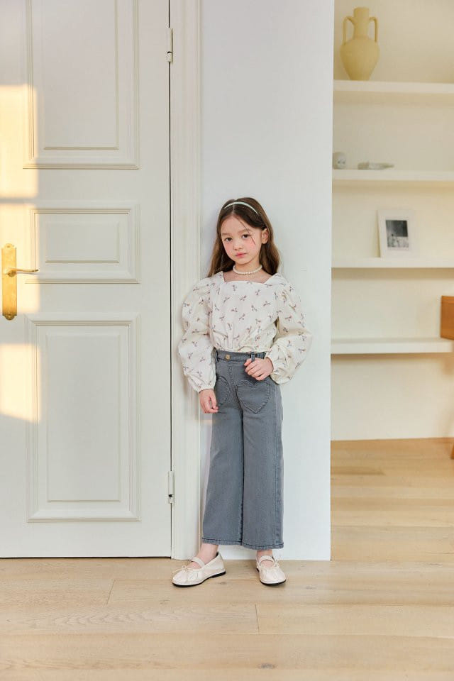 Berry Berry - Korean Children Fashion - #designkidswear - Heart Pants