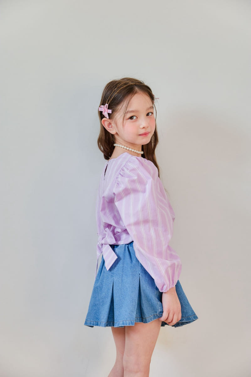 Berry Berry - Korean Children Fashion - #kidsstore - Denim Skirt - 6