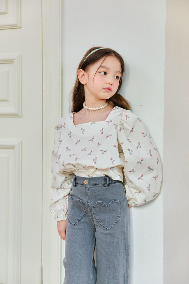 Berry Berry - Korean Children Fashion - #kidsstore - Heart Pants - 5