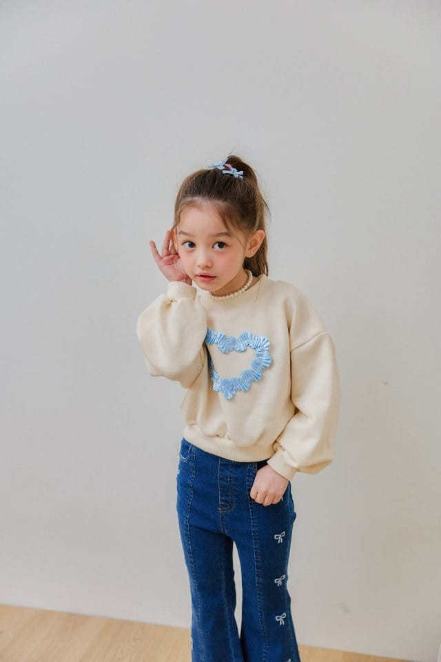 Berry Berry - Korean Children Fashion - #kidzfashiontrend - Ribbon Embroider Tee - 7