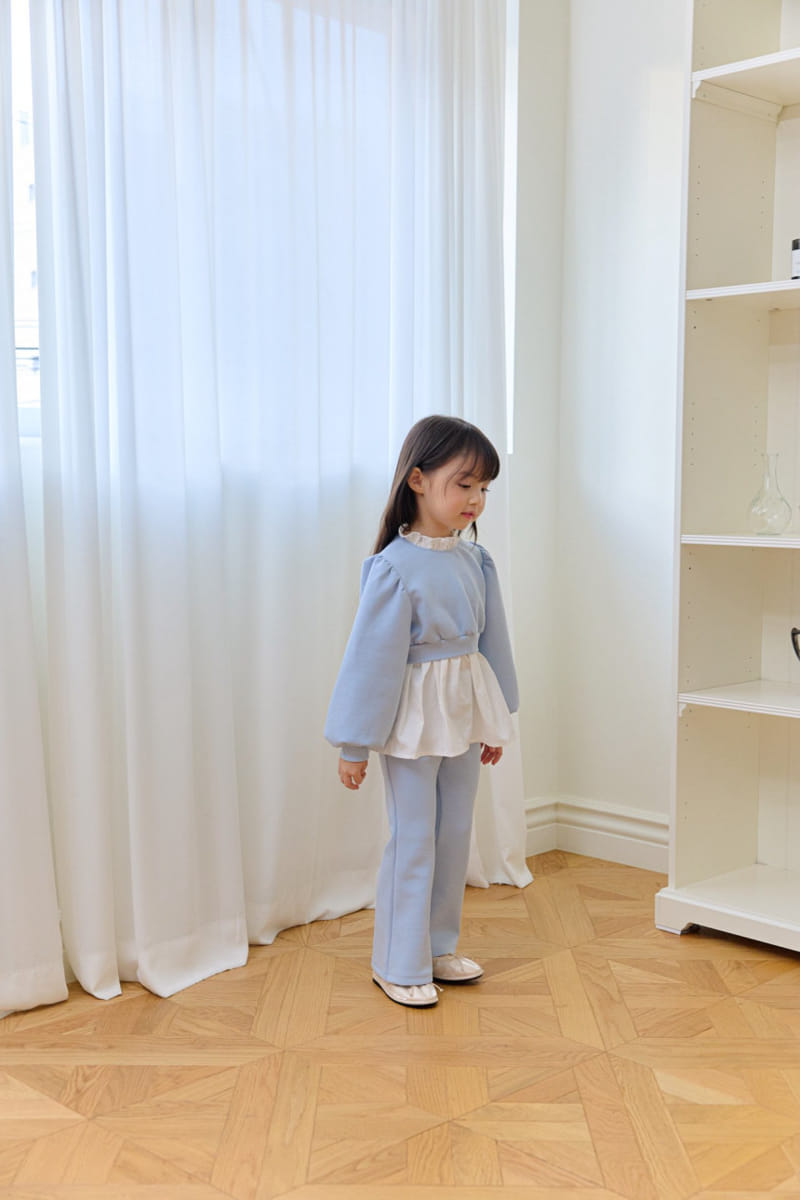 Berry Berry - Korean Children Fashion - #kidzfashiontrend - Milk Tee Top Bottom Set - 5