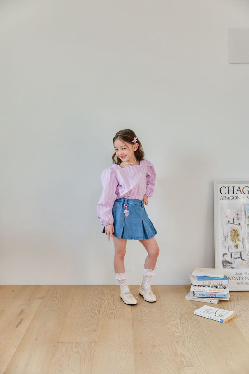 Berry Berry - Korean Children Fashion - #magicofchildhood - Denim Skirt - 10