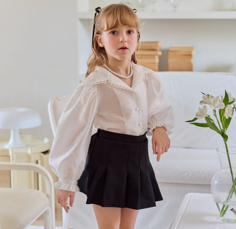Berry Berry - Korean Children Fashion - #magicofchildhood - Collar Blouse