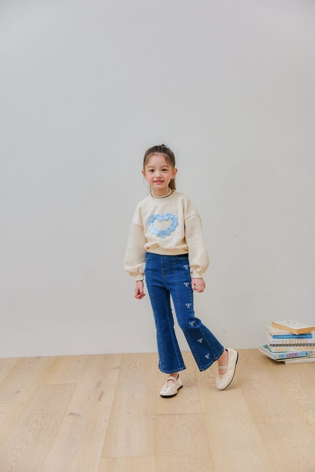 Berry Berry - Korean Children Fashion - #magicofchildhood - Ribbon Embroider Tee - 10