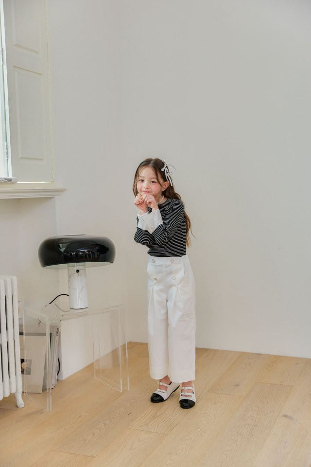 Berry Berry - Korean Children Fashion - #magicofchildhood - Orgel Rib Tee - 5