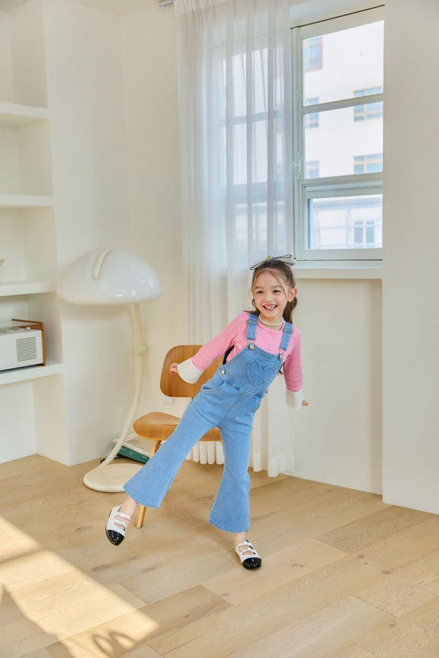 Berry Berry - Korean Children Fashion - #littlefashionista - Jang Ccu Overalls  - 4