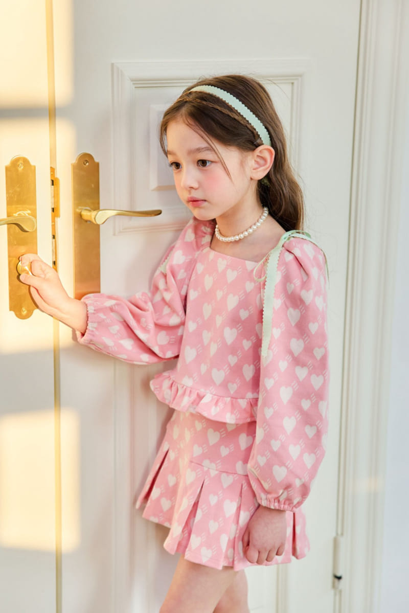 Berry Berry - Korean Children Fashion - #minifashionista - Pe Sha Top Bottom Set - 3