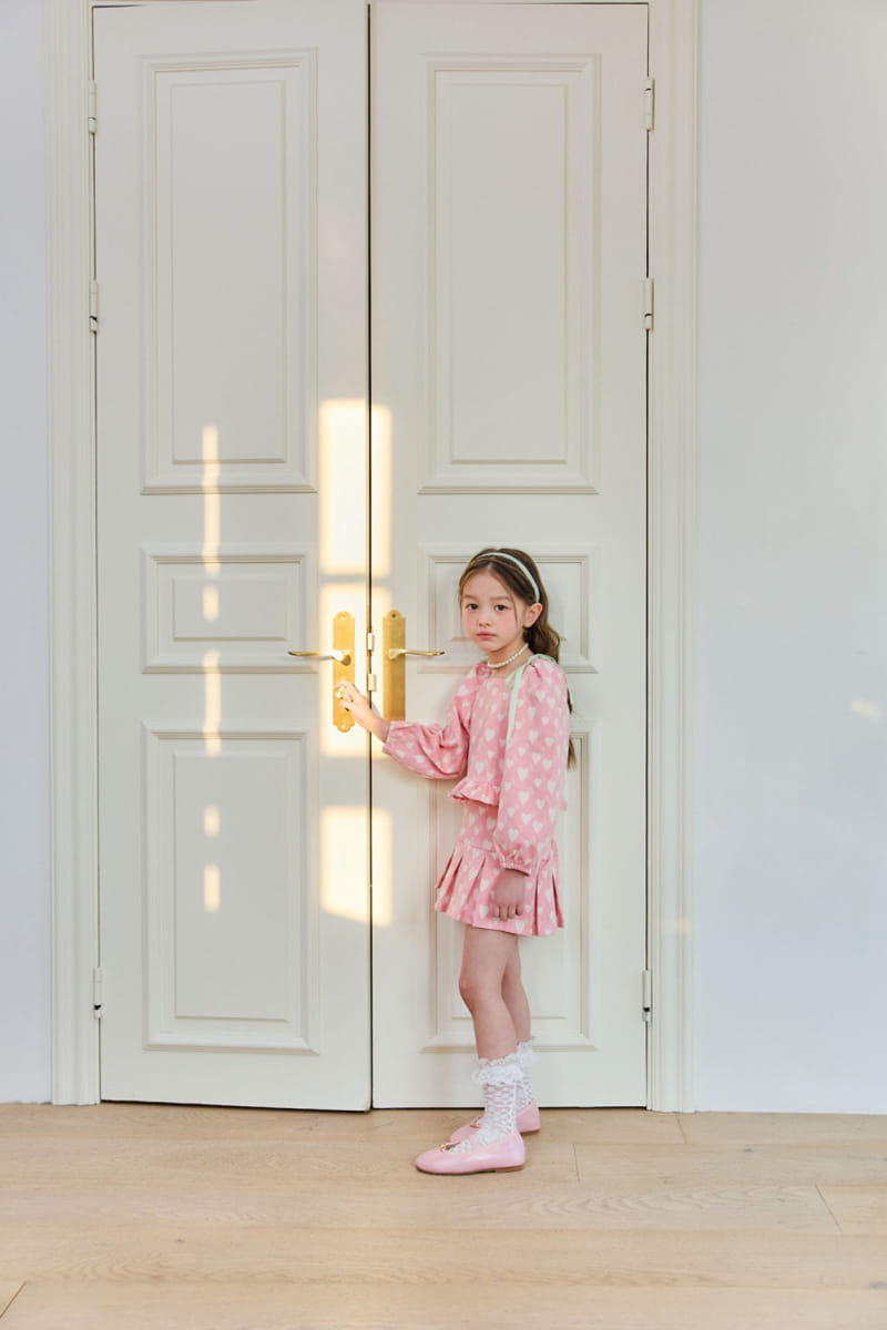 Berry Berry - Korean Children Fashion - #minifashionista - Pe Sha Top Bottom Set - 4