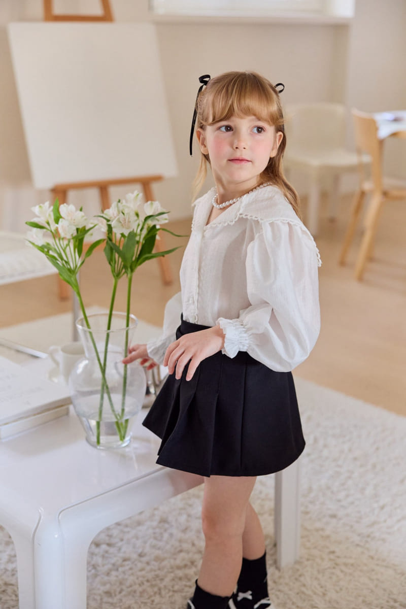 Berry Berry - Korean Children Fashion - #stylishchildhood - Collar Blouse - 6