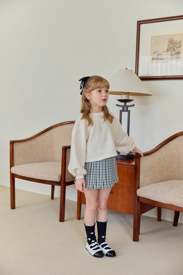 Berry Berry - Korean Children Fashion - #todddlerfashion - Small Check Skirt - 10