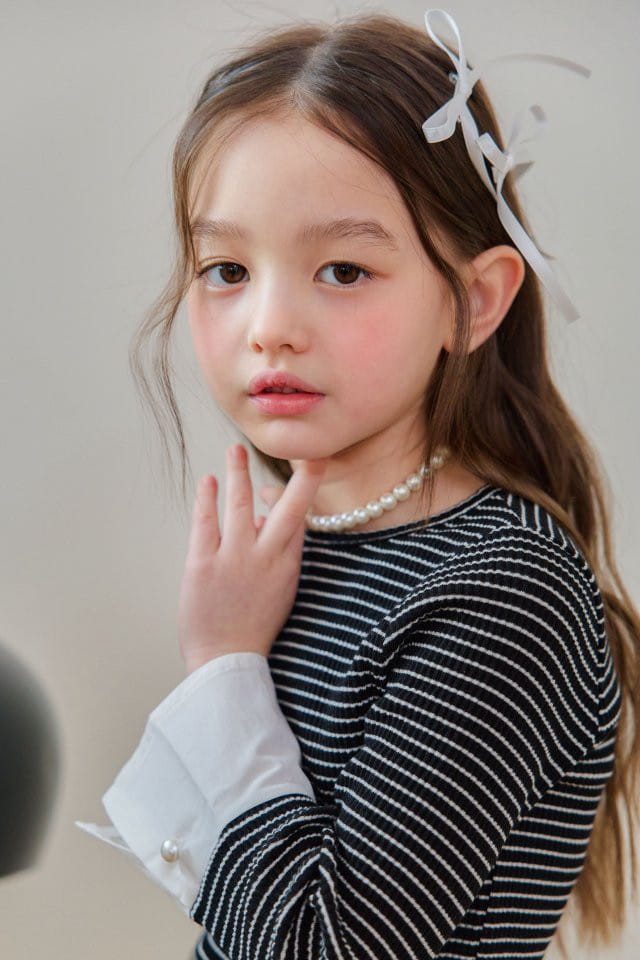 Berry Berry - Korean Children Fashion - #todddlerfashion - Orgel Rib Tee - 8