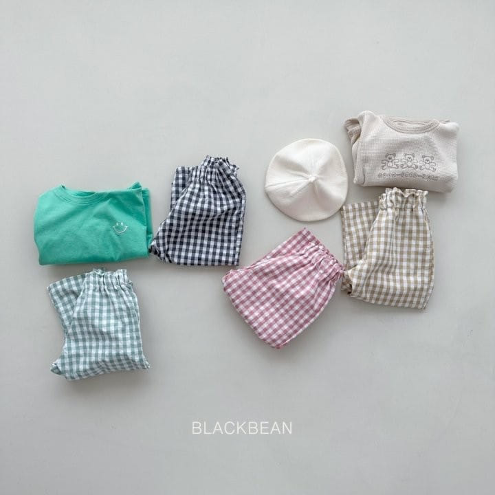 Black Bean - Korean Children Fashion - #Kfashion4kids - Check Pants - 7