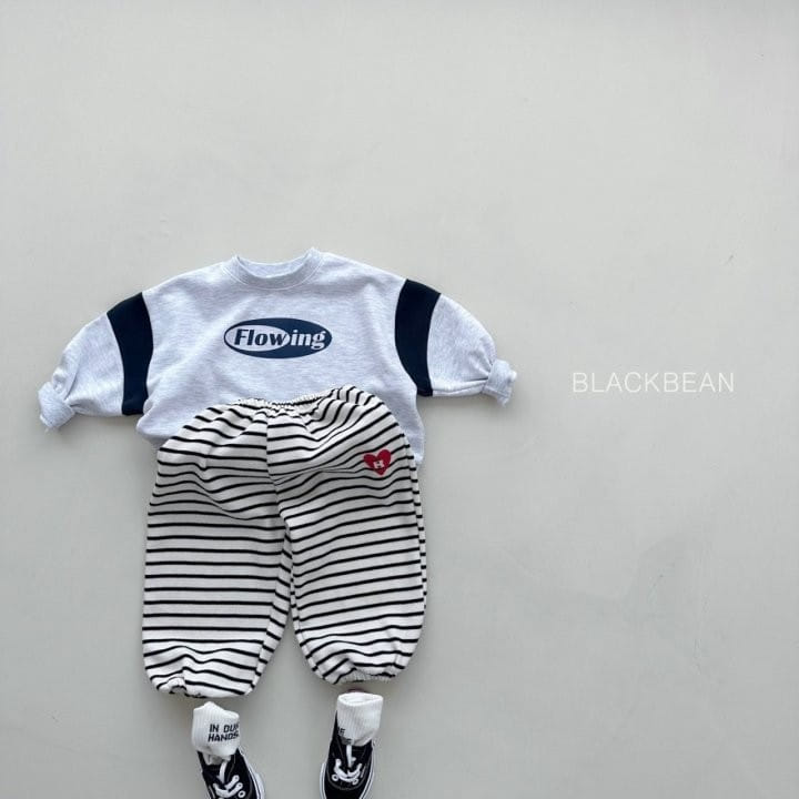 Black Bean - Korean Children Fashion - #Kfashion4kids - Heart Pants - 5