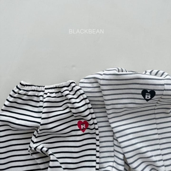 Black Bean - Korean Children Fashion - #childofig - Heart Pants - 10