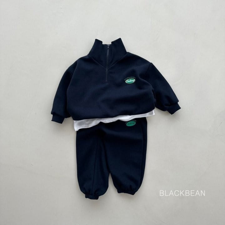 Black Bean - Korean Children Fashion - #designkidswear - Urban Top Bottom Set - 6