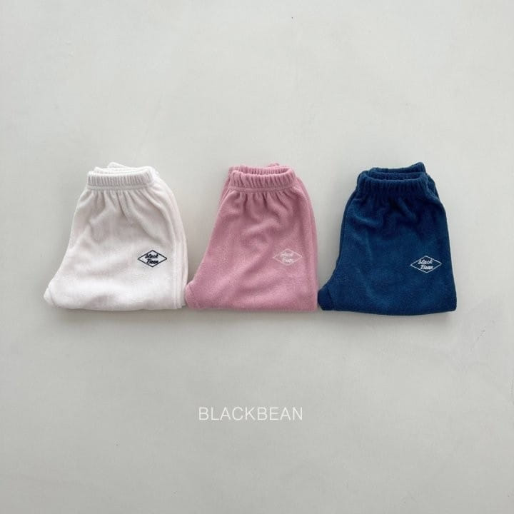 Black Bean - Korean Children Fashion - #designkidswear - Terry Pants - 2