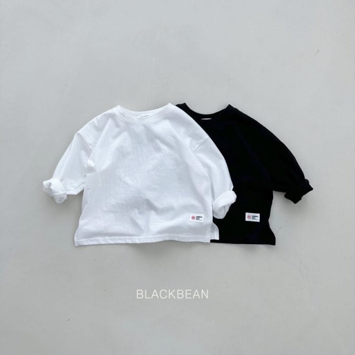 Black Bean - Korean Children Fashion - #designkidswear - Label Tee