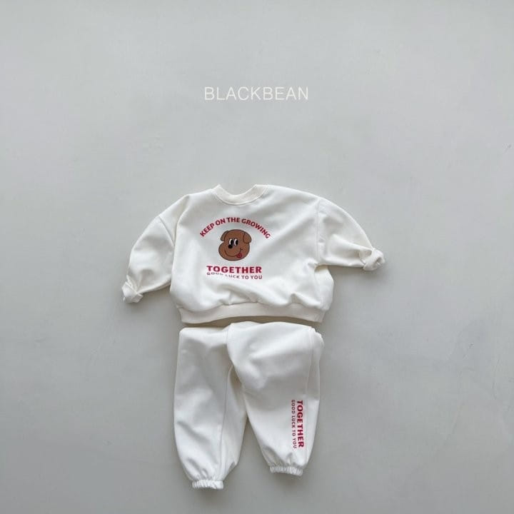 Black Bean - Korean Children Fashion - #discoveringself - Lucky Top Bottom Set - 5
