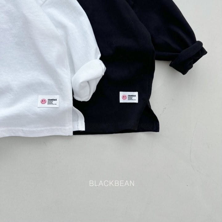 Black Bean - Korean Children Fashion - #discoveringself - Label Tee - 2