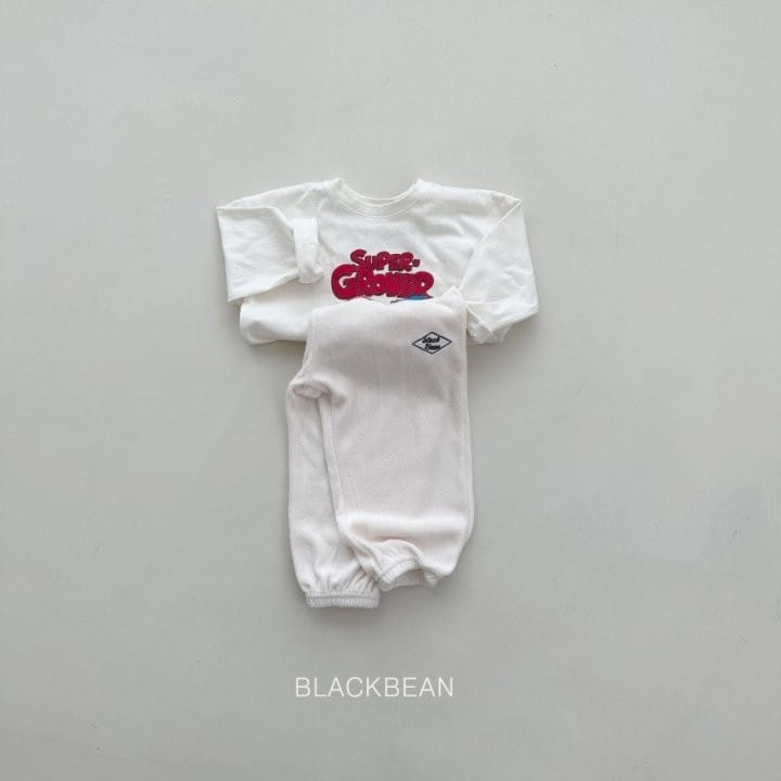 Black Bean - Korean Children Fashion - #discoveringself - Terry Pants - 4