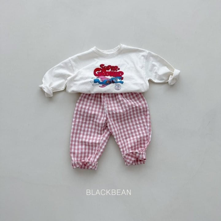 Black Bean - Korean Children Fashion - #fashionkids - Check Pants - 4
