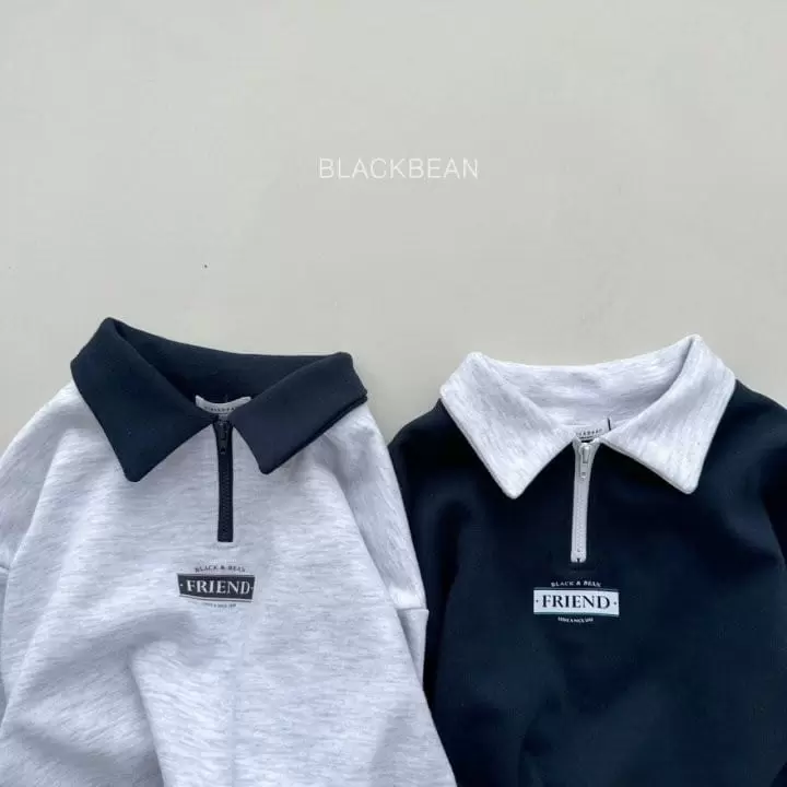 Black Bean - Korean Children Fashion - #kidsstore - Friend Top Bottom Set - 9