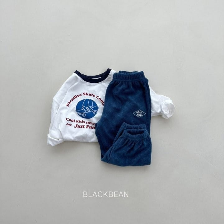 Black Bean - Korean Children Fashion - #kidsstore - Terry Pants - 6