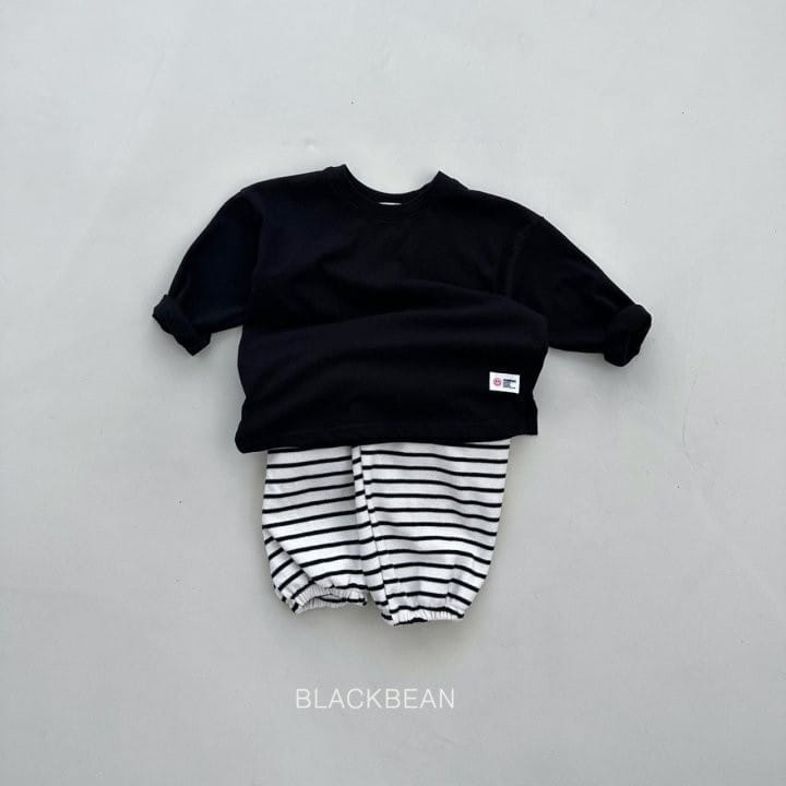 Black Bean - Korean Children Fashion - #kidsstore - Label Tee - 5