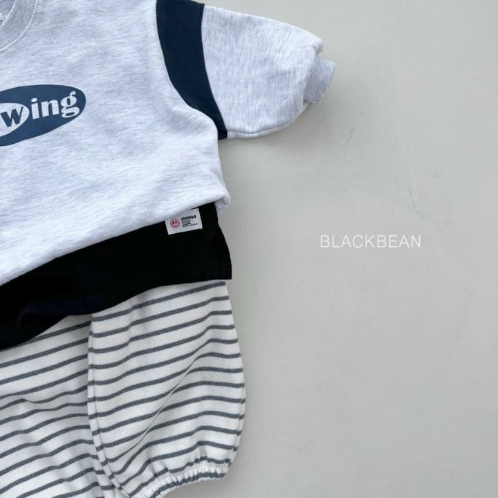 Black Bean - Korean Children Fashion - #kidzfashiontrend - Label Tee - 6