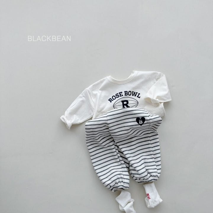 Black Bean - Korean Children Fashion - #littlefashionista - Heart Pants - 6