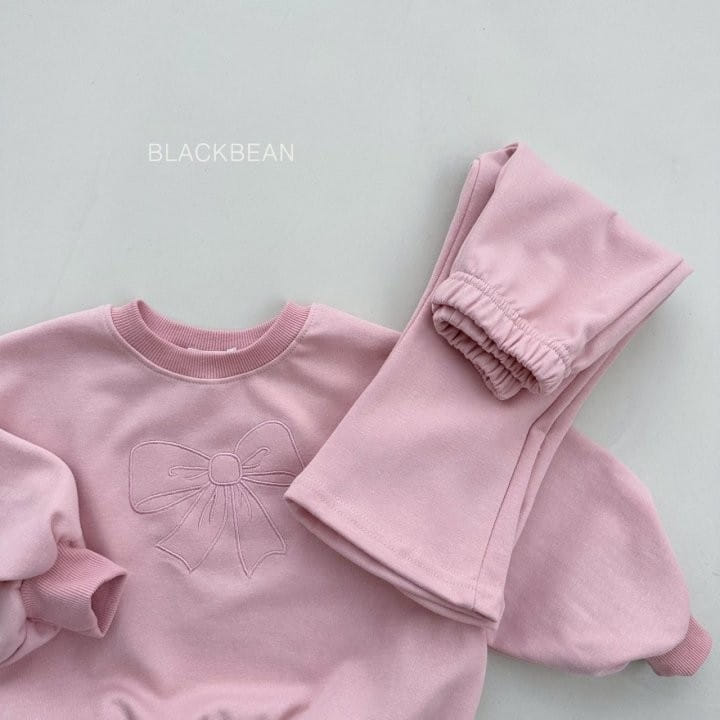 Black Bean - Korean Children Fashion - #magicofchildhood - Cream Top Bottom Set - 11