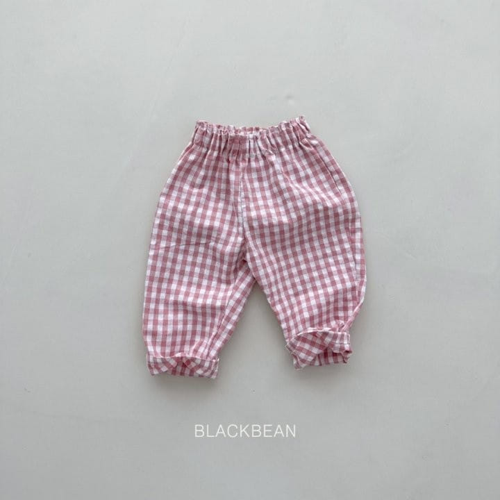 Black Bean - Korean Children Fashion - #minifashionista - Check Pants - 10