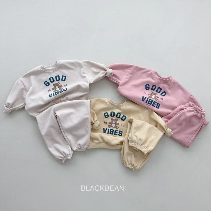 Black Bean - Korean Children Fashion - #minifashionista - Vibe Top Bottom Set - 9