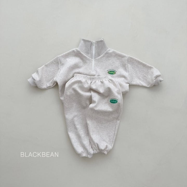 Black Bean - Korean Children Fashion - #stylishchildhood - Urban Top Bottom Set - 3