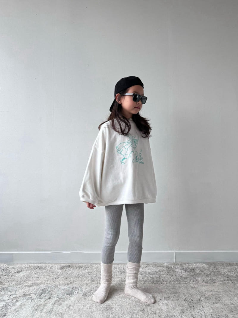 Bon Bon Butik - Korean Children Fashion - #designkidswear - Rib Leggings - 9