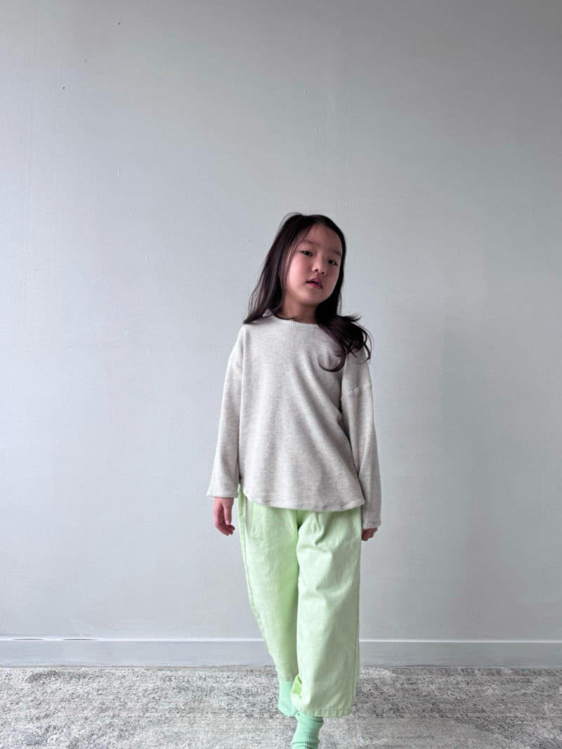 Bon Bon Butik - Korean Children Fashion - #designkidswear - Waffle Basic Tee - 5