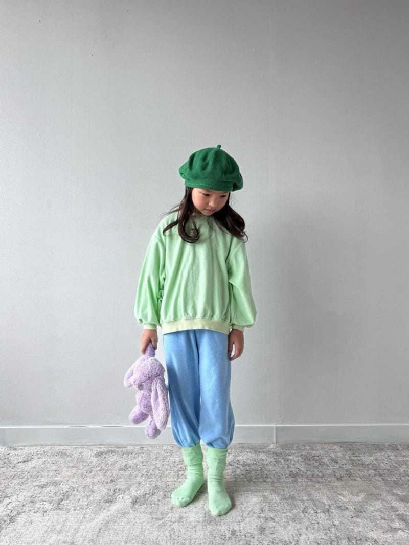 Bon Bon Butik - Korean Children Fashion - #prettylittlegirls - Terry Jogger Pants - 5