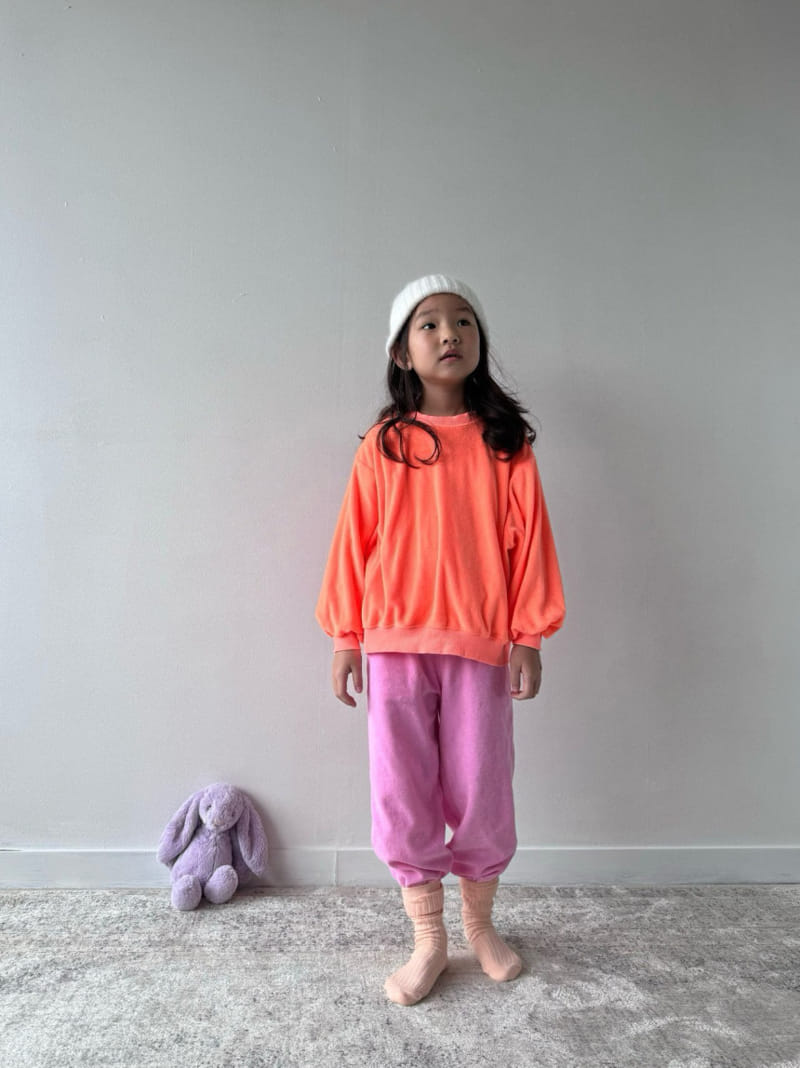 Bon Bon Butik - Korean Children Fashion - #todddlerfashion - Terry Jogger Pants - 6