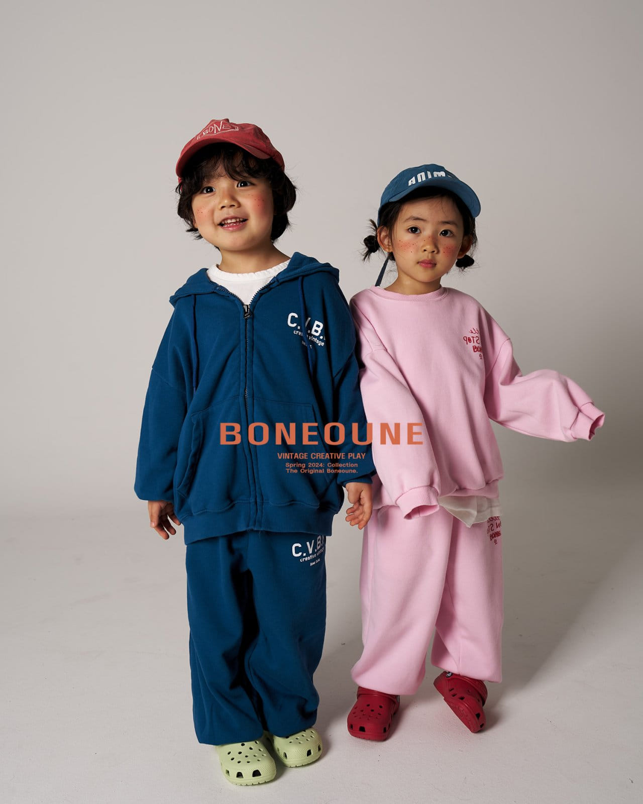 Boneoune - Korean Children Fashion - #Kfashion4kids - Daily Reversible Jogger Pants