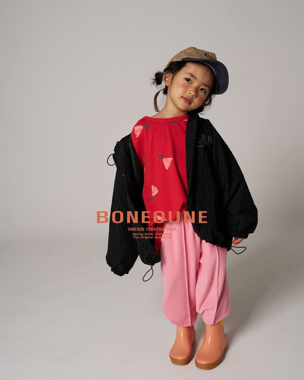 Boneoune - Korean Children Fashion - #childofig - Pintuck Towel Jogger Pants - 3