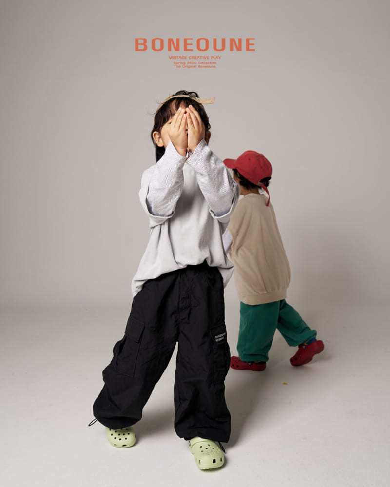 Boneoune - Korean Children Fashion - #childofig - Layered Tee - 10