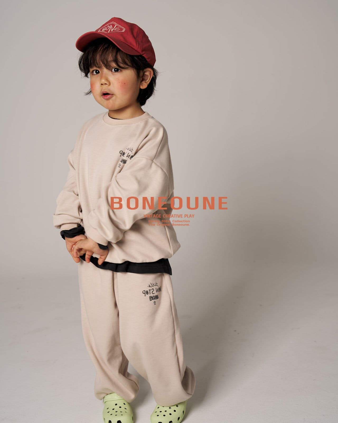 Boneoune - Korean Children Fashion - #childrensboutique - Daily Reversible Sweatshirt - 9