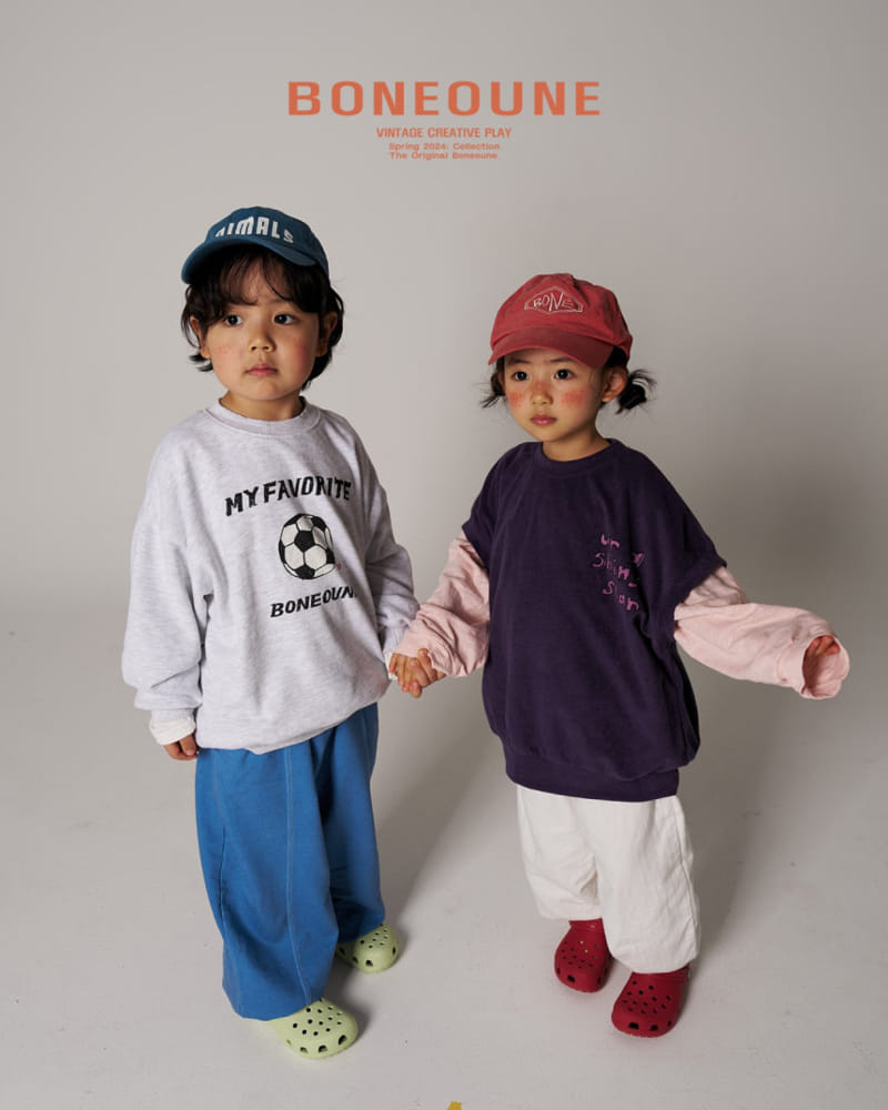 Boneoune - Korean Children Fashion - #childrensboutique - Layered Tee - 11
